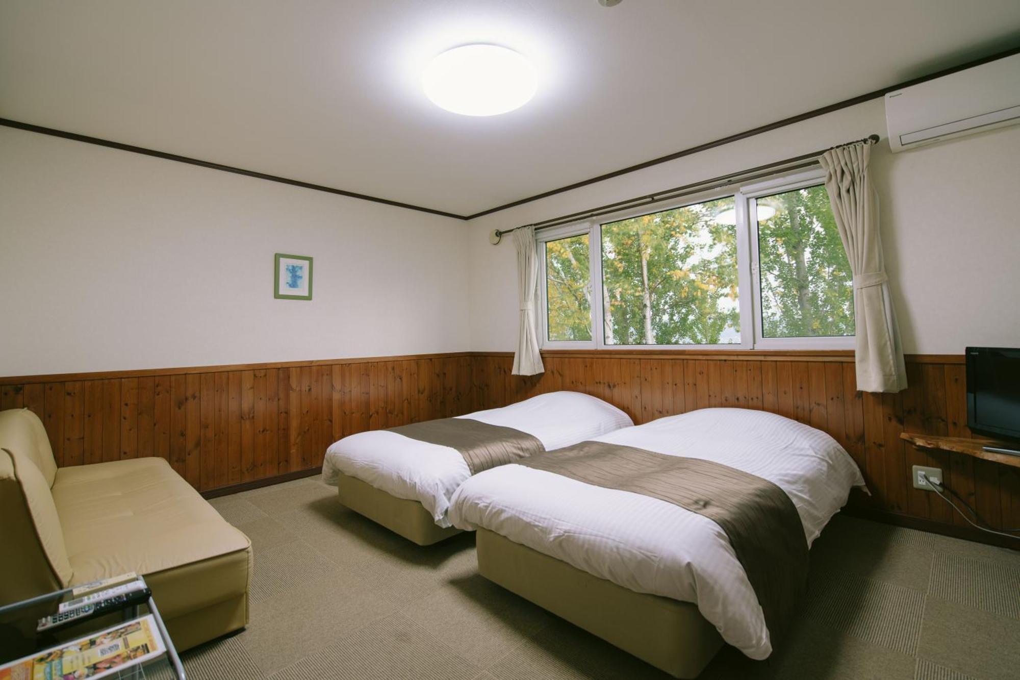 Pension Ashitaya Furano Bagian luar foto